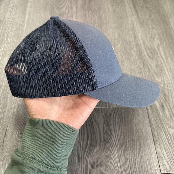 Travis Mathew Golf Snapback Trucker Hat Ball Cap Embroidered Blue Embroidery - Picture 4 of 9
